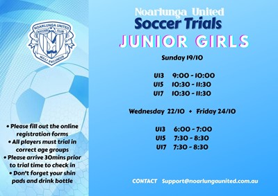 Junior Girls 2026 Junior Girls 2026